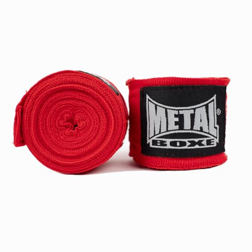 METAL BOXE - Trainingsbandage, Rot, 4 m