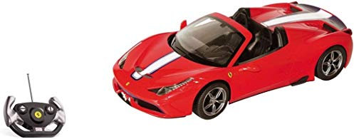 Mondo Motors, FERRARI 458 SPECIALE A , Modello in Scala 1: 14, fino a 10 km/h di Velocità, Auto Giocattolo per Bambini 63283