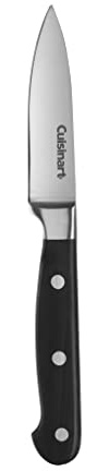 Cuisinart C77TR-3PR Triple Rivet Collection 3.5 Paring Knife, Black