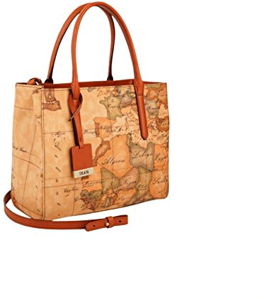ALVIERO MARTINI PRIMA CLASSE Borsa 3 tasche media NATURAL