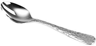 Solex Lena Besteckset 6 Stück Moccalöffel Hammerschlagoptik