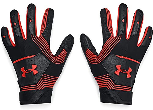 Under Armour Herren Clean Up 21 Handschuhe für kaltes Wetter, Schwarz (004) / Dunkelorange, Small