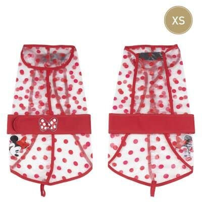 Cerdá - ForFanPets Hunde Zubehör | Minnie Mouse Regenmantel Hund Wasserdicht - Offizielle Disney Lizenz