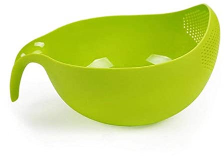 CHAMEEN Légumes Drain Panier Plastique Drainage Basket Nettoyage Riz Vaisselle Avec Poignée Fruit Légume-Passoire Outil De Cuisine