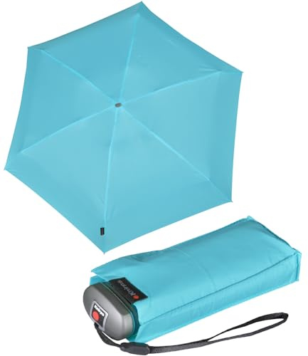 Knirps mini Taschenschirm Travel aqua