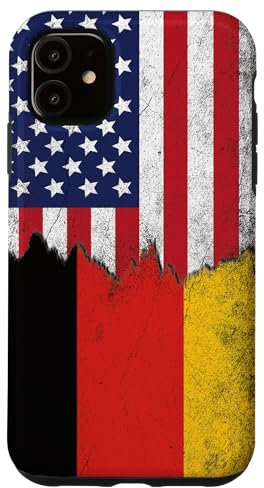Deutschland & Vereinigte Staaten von Amerika Flaggen - Deutsch Amerika Hülle für iPhone 11
