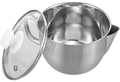 Cabilock Aceitero Recipiente Separador De Aceite De Acero Inoxidable Recipiente Con Filtro De Aceite De Cocina Taza Filtrante De Separador De Grasa