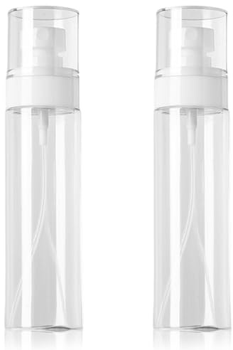 Spray Bottles, 2Pcs Refillable Mist Spray Bottles 100ml Empty Liquid Hair Spray Bottles, Spray Bottle