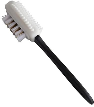 1 pcs 4-Sided Nubuck & Suede Cleaning Brush - Multifunctional Shoe Care Tool for Cleaning & Restoring Suede and Leather