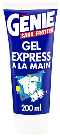 GENIE – Lessive Gel Main Douceur Intense, Nettoyage Efficace et Soin des Mains (Tube 200mL) - Lot de 4 - vendu par Lot