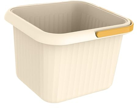 perfk Fußbadewanne, Fußbadewanne, tragbar, entspannend, für den Haushalt, für den Heimgebrauch, Pediküre-Eimer, Quadrat