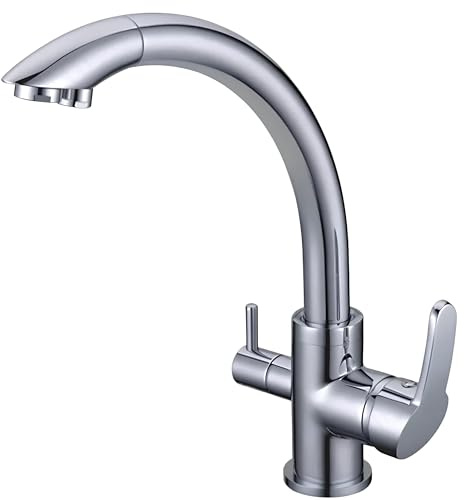 Rubinetto 3 Vie Depuratore Acqua Osmosi Inversa Miscelatore 3 in 1