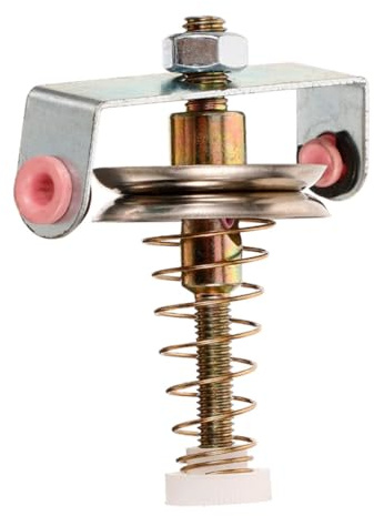 JEWEDECO Morsetto a Molla per Tensione Filo per Cucito Artigianale Stabile ed Efficiente in Acciaio Inox Accessorio Compatibile Argento per Macchine da Cucire da Tessitura