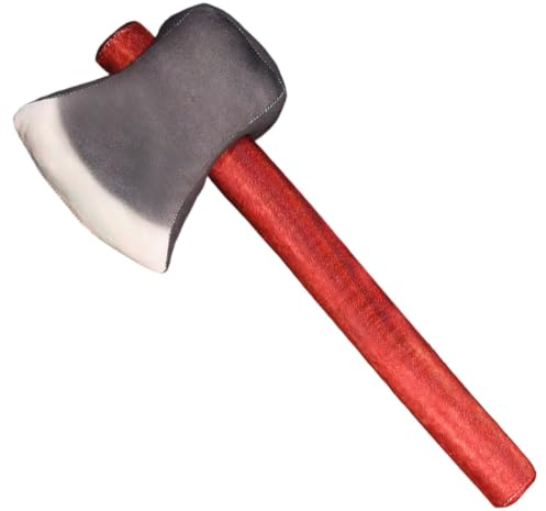Bemonew Hacha de Juguete Hacha de Bombero de Felpa de 15, 75 Pulgadas bromas Cosplay y decoración de Halloween |.Gris