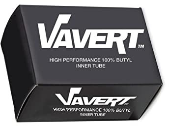Vavert Inner Tube - Cámara de aire para bicicletas, color negro, talla 14 x 1.75/1.95