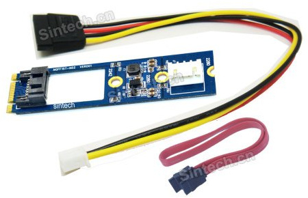 Sintech 6,3 cm SATA SSD/HDD come M.2 NGFF SATA SSD driver con alimentazione