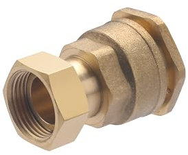 Raccord PE Laiton Femelle Ø25 - Femelle Ecrou Tournant 20x27 (3/4) NOYON & THIEBAULT