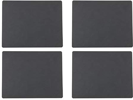 Lind DNA Tischset Square L - Nupo - 4er Set (Square anthrazit)