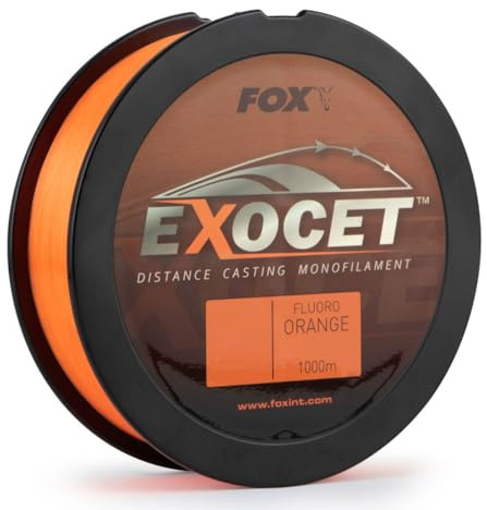 Fox Exocet Fluoro Orange Mono - 1000m monofile Karpfenschnur