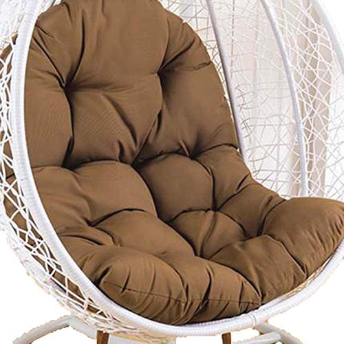 CFMZ Sitzkissen HäNgesessel XXL 120x90, Waschbar Kissen für HäNgesessel Outdoor, Dick HäNgesessel Polsterauflage Bezug, Wasserdicht Komfortabel Polster für StüHle SesselPurple
