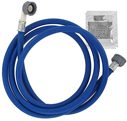 SPARES2GO Universal Cold Water Fill Inlet Pipe Feed Hose (3.5m) + 2 x Limescale Descalers
