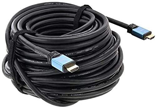 XCC HDIM Cavo Cavo Ingegneria Hdmi 3/25 Metri 30 Metri 50 Metri 60 Metri Computer TV Via Cavo Proiettore 4K (Size : 15m)