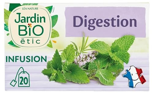 JARDIN BIO ÉTIC INFUSION DIGESTION BIO 20 SACHETS + ÉTUI 30G, JARDIN BIO ETIC, LOT DE 3