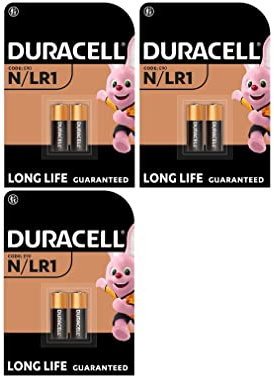 6 x Duracell N/LR1 E90 (3 Blister mit je 2 Batterien) 6 Batterien