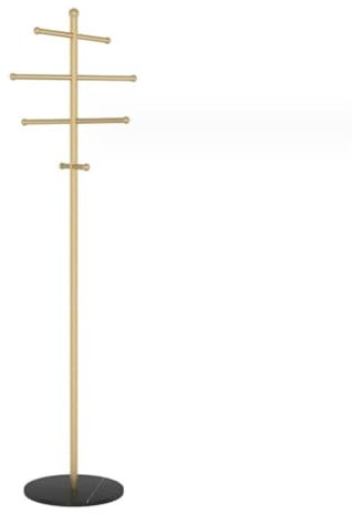 Handtuchständer Freistehend Handtuchleiter Stehend Freistehender Handtuchhalter Aus Eisen Mit Marmorsockel, Handtuchhalter, Badezimmer-Handtuchständer Handtuchhalter Stehend ( Color : Gold+black , Siz