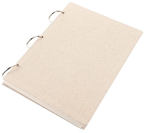 Großes Skizzenbuch mit Losen Blättern, 16k, 160g Papier, Leinen