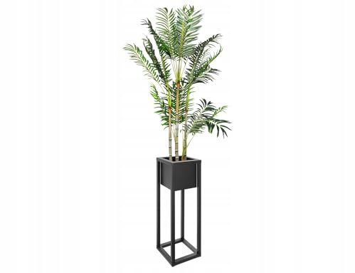 Kapaga - Blumentopfständer Höhe 50 cm - Geschweißt, Sofort Einsatzbereit - Metall Pflanzenständer - Pflanzenregal - Blumenregal - Pflanzentreppen - Metall Blumentopf Ständer