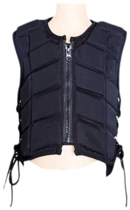 Enigmaire Cómodo Chaleco Protector Seguridad Montar Caballo,Chaleco Protector Ecuestre,Protector de Cuerpo Ecuestre,Ajustable,Respirable,Fácil de Poner y Quitar.,para Mujeres y Hombres.