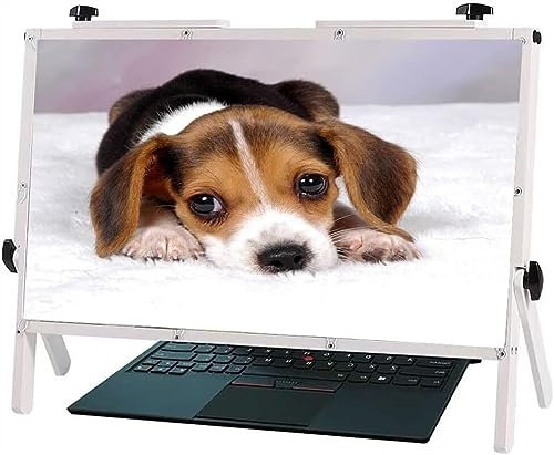 LoiYtrd Tablet Screen Magnifier 22 Laptop Screen Magnifier Foldable Computer Laptop Phone Holder Stand Physical Magnifying Glass,Compatible With HD Screen Magnifier