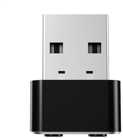 Generisch MICE -Gerät, Mäuse Jiggler Nicht nachweisbar - USB Wiggler | Kein Software -Plug & Play Nicht nachweisbarer Jiggler Shaker USB -Port Simulate Simulate Movement, um zu verhindern, DASS de