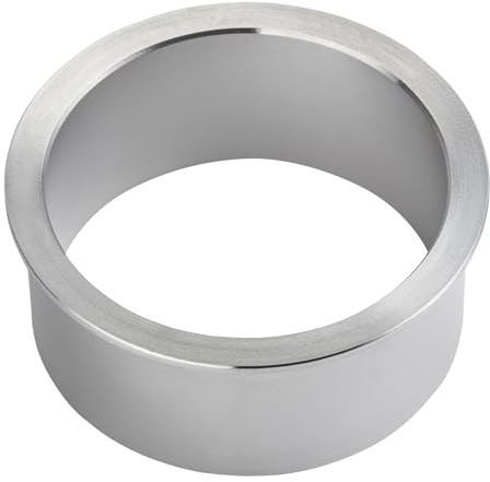 SOTECH Kabeldurchführung offen Einbau-Ø 20 mm/Außen-Ø 24 mm | echt Edelstahl satiniert (matt gebürstet) Kabelring Kabeldurchlass Kabelauslass