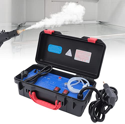 High Pressure Steam Cleaner, Heavy Duty Portable Steamer, 1700W Pressurized Steam Cleaner with 3 Cleaning Modes for Cleaning Grout Tile Car Detailing, High Temp (3 Cleaning Modes)