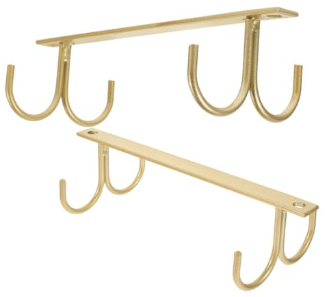 GETAJGHSD 2Stücke Unterstützender Tassenhalter für Küchenschränke aus Robustem Platzsparend und Elegant für Kaffeetassen und Trinkgefäße Organizer-lösung für Küche und Büro