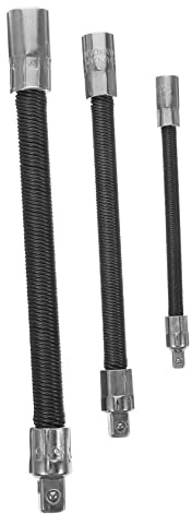 HONITANO Extension Tool Flexible Socket Wrench Extension Ratchet Extender Bar for Mechanic Tool Use Socket Wrenches Drive Head