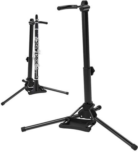 Soporte de trípode para instrumentos, base de viento electrónica, soporte de música ajustable, herramienta de configuración de equipo de rendimiento digital duradera, accesorio ligero y estable para