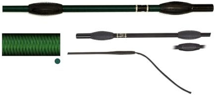 JA Horse Fleck Feldmann Balance Sports Dressurgerte Gerte Reitgerte (dunkelgrün, 110 cm)