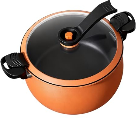 Ungtyb Olla Rápida,Accesorio Multifuncional De Cocina Con Recubrimiento Antiadherente Y Gran Capacidad | Olla de Presión Grande - Para Cocinar Arroz, Hornear Legumbres En Hogar Y