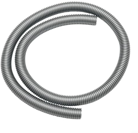 Besttoolifes Tubo flessibile di ricambio per aspirapolvere, lunghezza 2 m con diametro interno di 32 mm e diametro esterno di 39 mm, per materiale EVA per aspirapolvere industriale e centrale