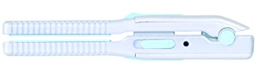 Cricket Friction Free Mini Professional Styling Flat Iron Hair Straightener - Ceramic Tourmaline Technology, Quick Heat Up to 392°F, Frizz-Reducing, Travel-Size w/Comb-Guide, Compact Design