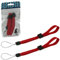 ZedLabz adjustable wrist strap for handheld games consoles, cameras & mobiles – 2pk red