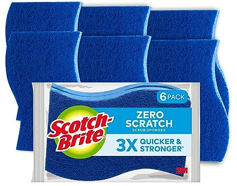 Scotch-Brite 6-Piece Multi Purpose Scrub Sponge Pack