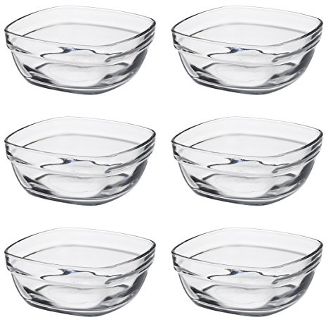 DURALEX LOT6 COUPELLE ONDINECARRE 11 CM
