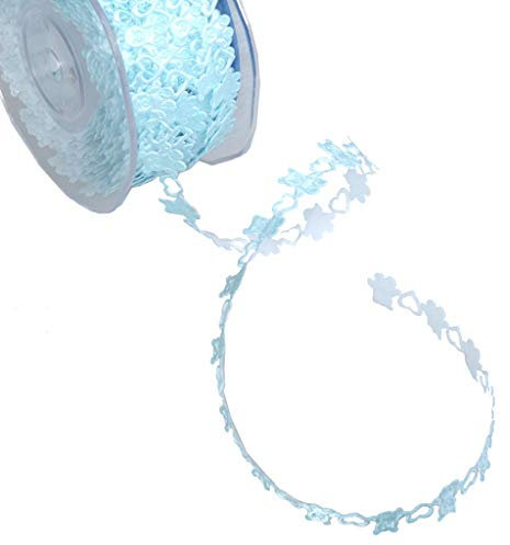 SeKleBo®- Selbstklebende Bordüre - Teddy Boy - Kartengestaltung - Scrapbooking - Aufkleber - Taufe - Geburt - Blau - 17 mm Breite - 20 m Länge - 97540-17-20-70