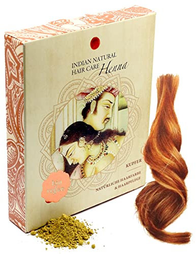 Henna - Kupfer - Natürliche Haarfarbe & Haarpflege - Pulver - 200g