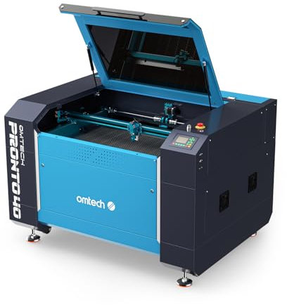OMTech 90W CO2 Laser Engraver, 900x600 mm Laser Engraving Machine with Autofocus 2 Way Pass Air Assist Red Dot Pointer, Laser Cutter Machine for Wood Glass Acrylic More(with LightBurn Software)
