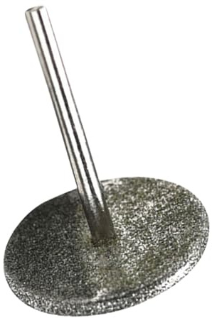 Veemoon Mini Broca para Uñas Disco de Lijado 20 Mm, Acero Inoxidable, para Manicura y Pedicura Profesional, Recorte y Pulido, Uso en Salón y Hogar